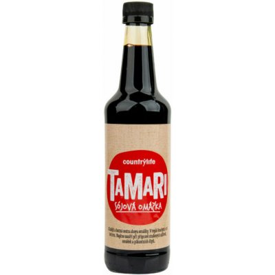 COUNTRY LIFE Tamari sójová omáčka 500 ml