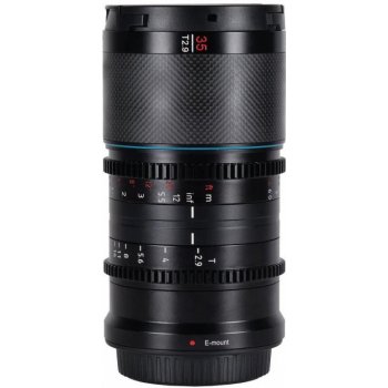 SIRUI 35 mm T2.9 Anamorphic Saturn 1.6x Carbon Fiber (Neutral Flare) Sony E-mount