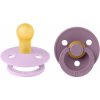 BIBS Colour cumlíky z kaučuku 2ks veľkosť 1 Violet sky-Mauve