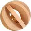 Drevená lopta s zvončekom Trixie pre hlodavce 6 cm