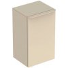 GEBERIT SMYLE SQUARE 36 x 32,6 x 60cm bočná skrinka s dvierkami, pravé pánty, piesková lesklá, 500.359.JL.1