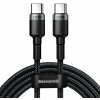 Baseus Cafule Flash Charging Datový Kabel USB-C - USB-C 100W 2m Gray/Black
