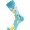 LONKA Ponožky dětské DEASTERIK s velikonočním motivem MALÝCH ZAJÍČKŮ (3 páry) 20-24 126592