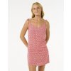 RIP CURL šaty Cala Mayor Mini Tie Dress Red 40 vel. L