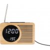 Budík LED Retro Radio