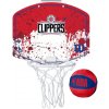 Basketball board Wilson NBA Team Los Angeles Clippers Mini Hoop WTBA1302LAC (120848) Black One size