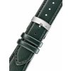 Kožený remienok Morellato Lauro M 5336D05.071, zelený, ekokoža 20 mm