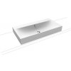 Umývadlo na dosku Kaldewei Silenio 3043 90x46 cm alpská biela bez otvoru pre batériu 904206003001