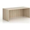 Kancelársky písací stôl FRAME, 180x80 cm, dub prírodný