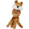 Hračka Kong Dog Wubba Friends (medveď - líška - zajac), pískacia, vinyl, S