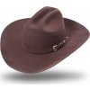 Stars & Stripes Klobúk westernový Houston Stars & Stripes, hnedý Obvod hlavy: 62 cm