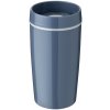 Termohrnček BRING-IT 340 ml, modrá, plast, RIG-TIG