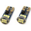 Autožiarovka T10, 18xled 12V/24V, biela, 1ks, UltraBright Canbus