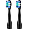 Náhradná hlavica k zubnej kefke Niceboy ION Sonic Lite Soft black 2 ks (SONIC-LITE-SOFT-BLACK)