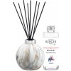 Maison Berger Paris Darčeková sada aróma difuzér Marbrure White + náplň Liliflora 180 ml