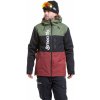 Pánska SNB & SKI bunda Meatfly Manifold zelená/čierna/červená M