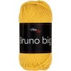 Vlna - Hep příze Bruno Big 405 hořčicově žlutá