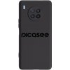 Picasee silikónový čierny obal pre Honor 50 Lite - Picasee - new logo - black