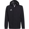 Juniorská futbalová bunda adidas, ENT22 AW JKTY Čierna,Biela 128