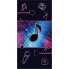 DETEXPOL Osuška Music Noty 70x140 cm