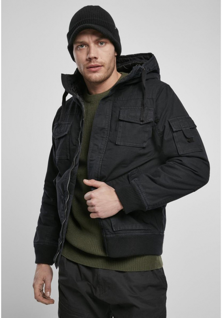 Urban Classics bunda Bronx Winter jacket Black