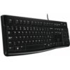 Logitech Media Keyboard K120 / Klávesnica / USB / CZ / čierna (920-002485)