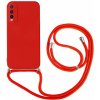 Kryt TopQ Vivo Y11s červený so šnúrkou 98825