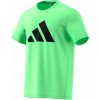 Pánske bežecké tričko adidas, RUN IT T-SHIRT zelená,čierna L