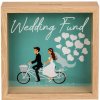 Drevená pokladnička Wedding Fund