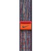 Apple Watch 42 mm modro-červený prevliekací športový remienok Nike MXU03ZM/A
