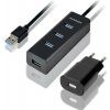 AXAGON 4 porty USB Hub; HUE-S2BP