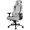AROZZI herní židle VERNAZZA XL Supersoft Light Grey/ látkový povrch/ světle šedá VERNAZZA-XL-SPSF-LG