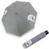 DOPPLER Mini Fiber Take me to Paris - dámský skládací deštník bílá 726465P03