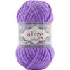Pletacia priadza Alize VELLUTO 43 fialová