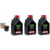 OLEJ Motul 10v40 5100 3L ISTÝ! + OLEJOVÝ FILTR HF204 Yamaha FZ6 N S Fazer