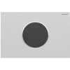Geberit Sigma10 - Elektronické ovládanie splachovania, batériové napájanie, easy to clean, matný chróm 115.908.JQ.6