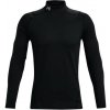 Pánske tričko Under Armour ColdGear Fitted Mock Black L