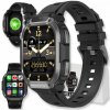 SMARTWATCH HODINKY GPS WATCH ČIERNE ROZHOVORY MENU AMOLED PL PRO SMART ULTRA