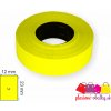 Motex etikety pre etiketovače Farba: Žltá, Rozmer: 16 x 23 mm MOTEX