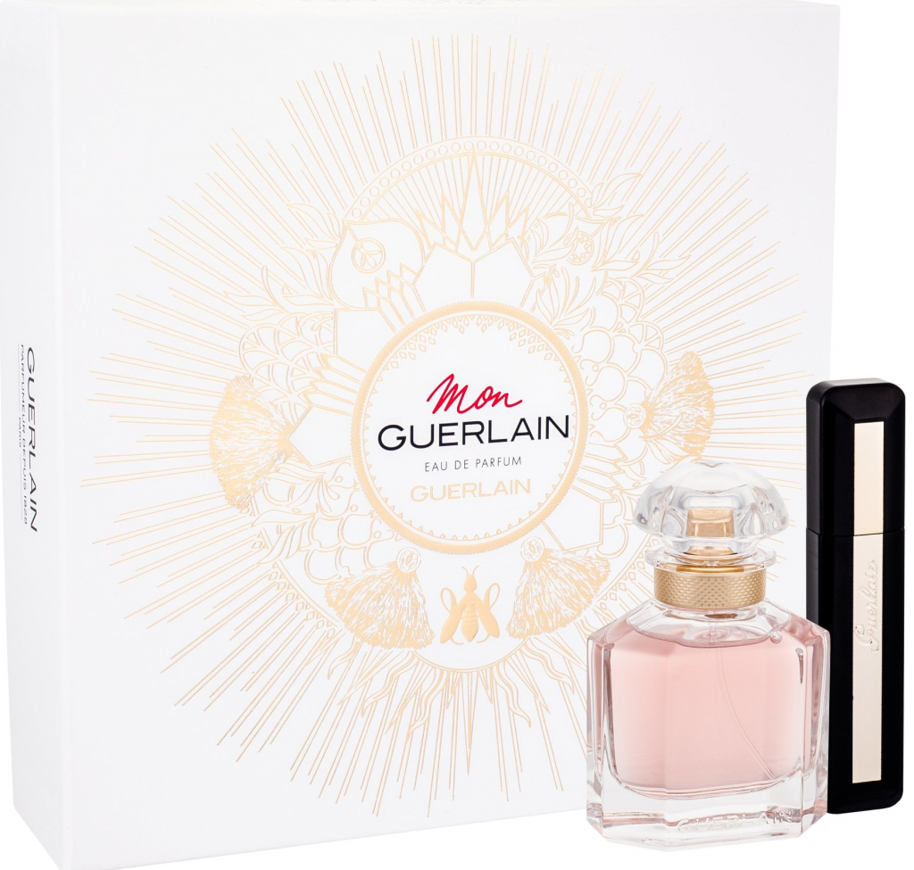 Guerlain Mon Guerlain EDP 50 ml + riasenka Cils D´Enfer So Volume 01 Noir/Black 8,5 ml pre ženy darčeková sada