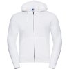 Russell mikina s kapucí 266M Authentic na zip, pánská COT10266M00100 white