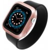 Ochranné pouzdro FIXED Pure+ s temperovaným sklom pre Apple Watch 40mm, ružové