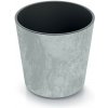 Prosperplast Kvetináč URBI ROUND EFFECT DURO250E 25cm beton