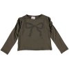 Miss Girly Tričká s dlhým rukávom T-shirt manches longues fille FLOYD Kaki