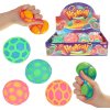 Antistres Stláčacia loptička - sieťovaná guľa Hexagon-Toi Toys