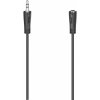 Hama 00205121 jack audio predlžovací kábel [1x UK zástrčka - 1x jack zásuvka 3,5 mm] 5 m čierna; 00205121