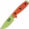 ESEE Knives Model 3 Venom Green Survival Knife with Sheath + belt clip ESEE-3PM-VG