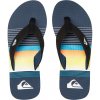Quiksilver MOLOKAI LAYBACK BLACK/BLUE/BLACK pánske žabky - 40EUR
