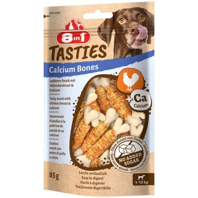 8in1 Tasties Chicken Calcium Bones - 3 x 85 g