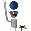 Home Cook kotol na guláš a zabíjačku nerez 70 L (1,2 mm), Home Cook nerezová kotlina 56 cm LUX, Home Cook pokrievka 57 cm SMALT, KEMPER plynový horák liatina (varič) 7 kW PB, vareška 80 cm SMREK